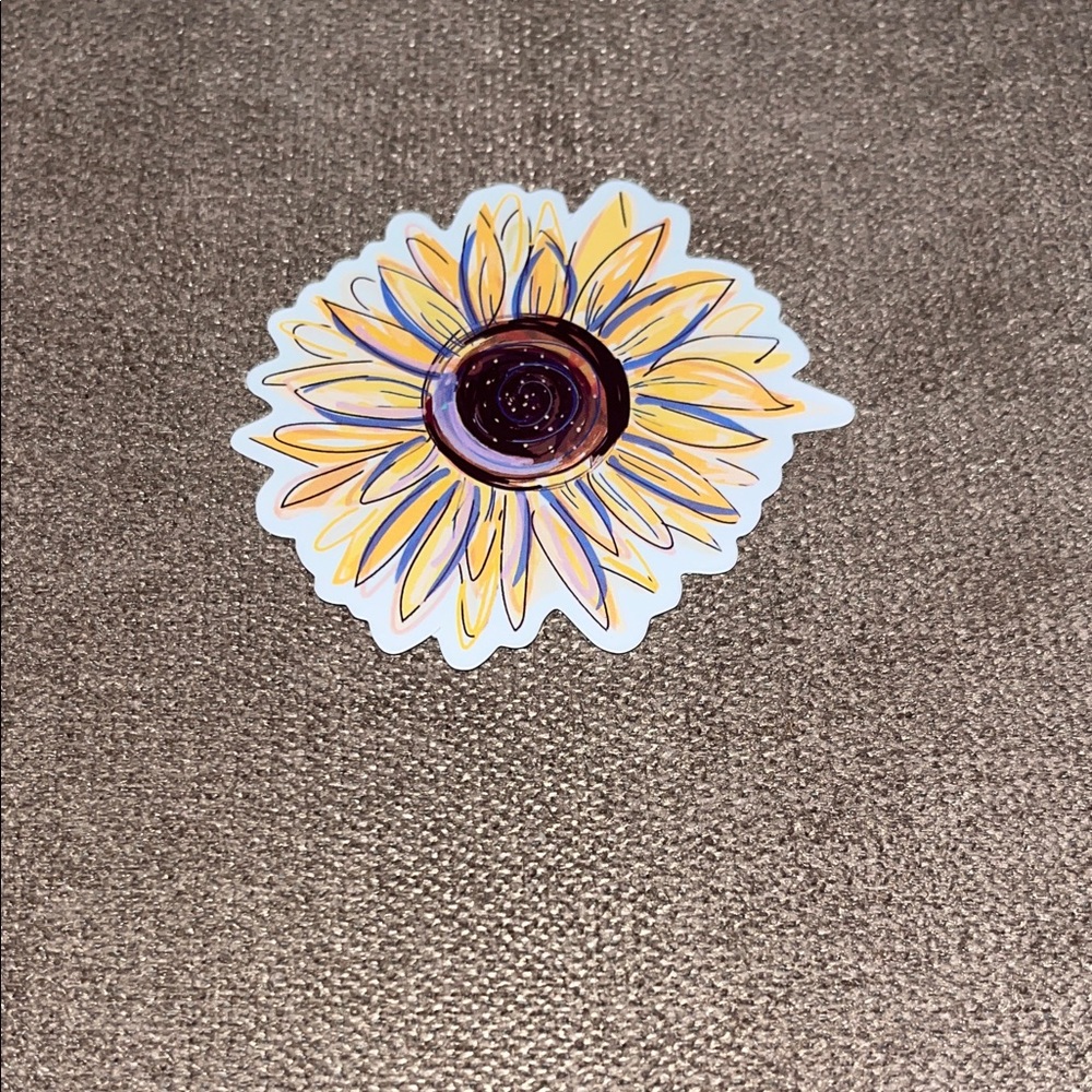 🎀5/$10 MUST BUNDLE🎀 Large Sunflower Sticker